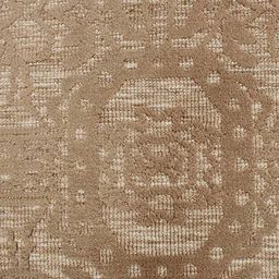 PRESTO Brown & Beige Ethnic Motif Printed No-Shred Carpet image 5