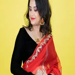 UNIVERSITY TRENDZ Gold Plated Pearls Studded  Jewellery Set image 5
