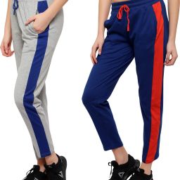 Pack of 2 Women track pants,ladies track pants,women lower,cotton pyjama Women Pyjama-image-70