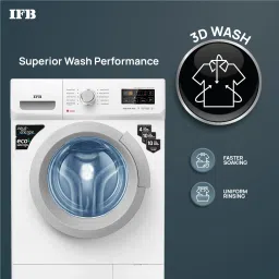 ifb 7 kg with Steam Wash, Aqua Energie, Anti-Allergen Fully Automatic Front Load with In-built Heater White image 5