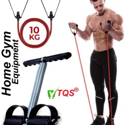 Tummy Trimmer + Exercise Resistance Toning Stretchable Tube Full Body Workout Fitness Accessory Kit Kit-picture-26