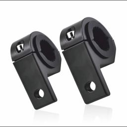 Bike Fog Light Clamps Light Mount Brackets Aluminium Metal Universal For Bikes Bike Leg Guard-image-30