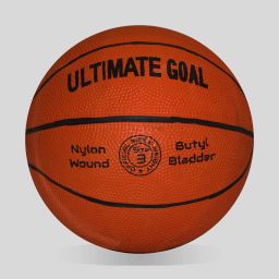 Brown Basketball for Kids | PU Leather | Soft Grip | Safe for Indoor & Outdoor Basketball - Size: 3-picture-0