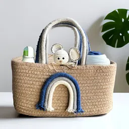 JASMEY HOMES Beige Super Strong Desk Organiser-20
