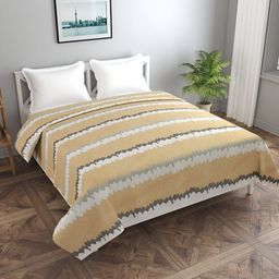 BREVARD Brown & White Printed Double Duvet Cover-picture-25