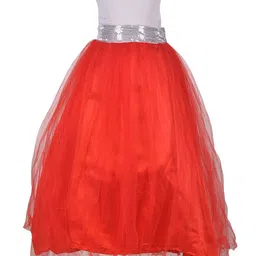 Samsara Couture Red & White Pack Of 2 Net Dress-image-90