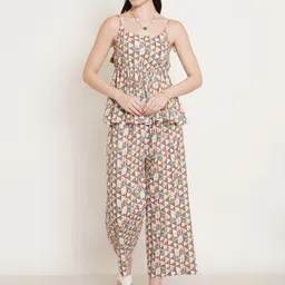 FABRIC FITOOR Geometric Printed Pure Cotton Co-ords Set-picture-17