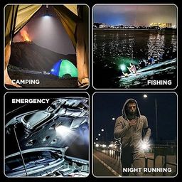 CHALIA Keychain LED Light 4 Hours Battery Life with Bottle Opener, Magnetic Base and Folding Bracket Mini COB 800 Lumens Rechargeable Emergency Light, Square with 4 Modes(New) image 5