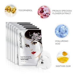 MONDSUB Set Of 4 Pure Rejuvenating & Renewing Face Sheet Mask image 3
