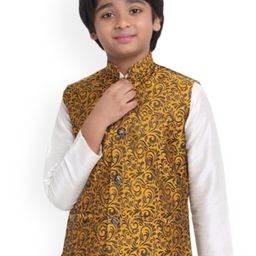 KRAFT INDIA Boys Woven Design Nehru Jacket-48