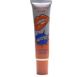 Queue Romantic Bear Wow Long Lasting Waterproof Lip Gloss - Sweet Orange-23