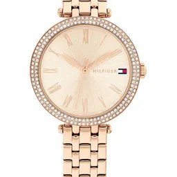 Tommy Hilfiger Women Embellished Dial & Stainless Steel Bracelet Style Straps Analogue Watch TH1782721-picture-29