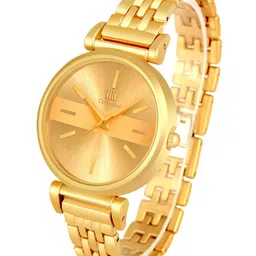 IIK COLLECTION Women Embellished Dial & Stainless Steel Bracelet Style Straps Analogue Watch IIK-3179W-image-99