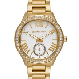 Michael Kors Women Mother of Pearl Dial & Stainless Steel Watch MK4805-image-69