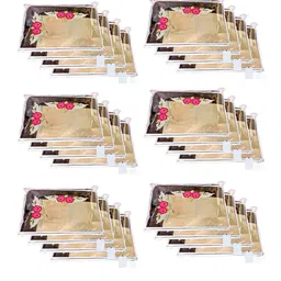 Kuber Industries White 24 Pieces Single Saree Covers-30