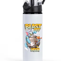 Tom&jerry Printed Sublimation Aluminium Sipper Water Bottle 750ml-M No-OZ-4 750 ml Water Bottle-image-66