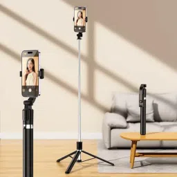 GETGETO Extendable 170cm Bluetooth Selfie Stick + Remote Tripod Kit image 4