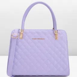 Lino Perros Structured Handheld Bag with Quilted Detail-9