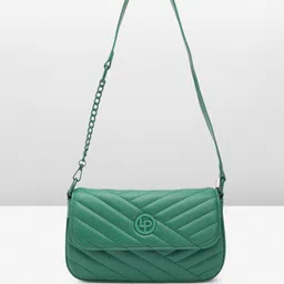 Lino Perros Structured Shoulder Bag with Quilted Detail-image-70