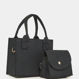 STYLI Plain Handbag Pouch and Purse-21