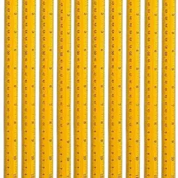 MKRM Measuring Wooden Ruler -12-inch/30 cm (Pack of 10) - Student Rule Ruler-22