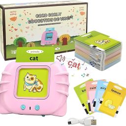 Talking Flash Cards Learning Toys For 2 To 6 Years Boys Girls,Rechargeable-image-26