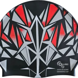Pattern Design Silicone Swim Cap Unisex Universal Size Swimming Pool Head Cap Swimming Cap-28