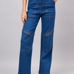 Orchid Blues Women High-Rise Cotton Jeans-image-79