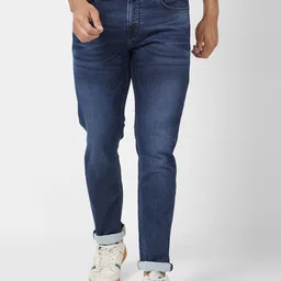 SPYKAR Men Skinny Fit Low Rise Clean Look Light Fade Stretchable Jeans-picture-34