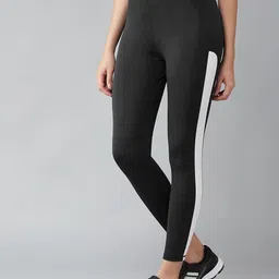 blinkin Solid Women Black Tights-picture-11