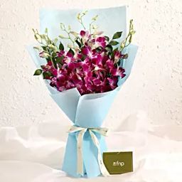 Heartfelt Feelings Orchids Bouquet-15