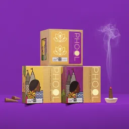 Patchouli Meditation Cones|Incense with Detox Aroma Nag Champa Dhoop-image-9