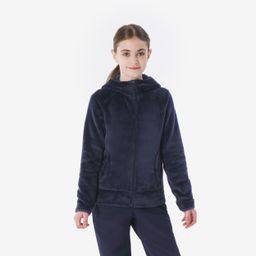 quechua Kids’ warm hiking jacket NH500 - 7-15 years Zip - Steel blue-picture-37