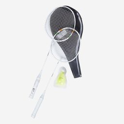 Adult badminton racket br 100 set Starter White-image-50