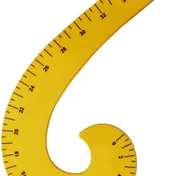 vikurajas Tailores Sleeve Curve Scale Hip Curve Scale and French Curve Ruler image 3