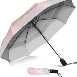 Stick Umbrella with Cover UV Protection Rubber Handle Automatic Open Waterproof Umbrella-16