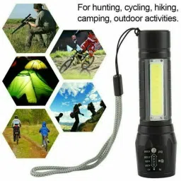 benson High quality 5 mode LED 3W rechargeable high power emergency light 5 hrs Torch Emergency Light image 3