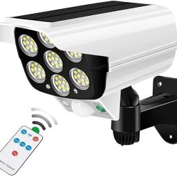 DIGSMORDEN 800Lumens 8 LED Motion Sensor 2 in 1 Solar Light Security Dummy Camera Security Camera-image-15
