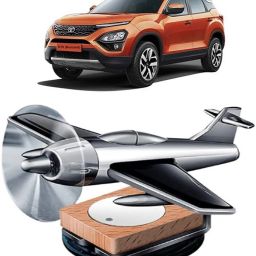Car Solar Air Freshner Automatic 360° Rotating Diffuser-14