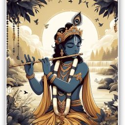 krishna poster Photographic Paper-image-87