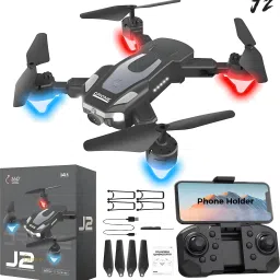 J2 Pro Foldable Drone | Dual HD Camera & Dual battary | Long Battery Life Drone-27