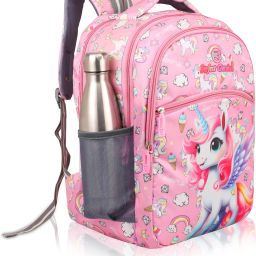 Kids Unicorn School Bag Backpack for Girls (3-9 Years) | Trendy & Spacious Waterproof School Bag-image-18