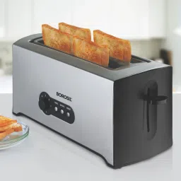 borosil KRISPY 4 SLICE POP-UP TOASTER 1500 W Pop Up Toaster image 5
