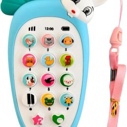 meesaj Toy Educational Rabbit Toy Phone for Kids | Music, Lights & Interactive Play image 2