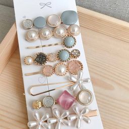 BAESD Unisex Kids Set Of 8 Embellished Hair Accessory-31