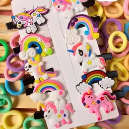 BAESD Girls Set of 100 Hair Accessory Set-16