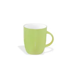 CLAY CRAFT Green & Red Solid Ceramic Glossy Mugs Set of Cups and Mugs image 3