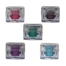 Veoni BELLE Set Of 5 HD Holographic Fade-Resistant Glitter Eyeshadow - 5g Each-11