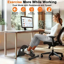 werfit Mini Pedal Exercise Cycle for Arms & Legs with Adjustable Resistance, Home Gym Mini Pedal Exerciser Cycle image 3