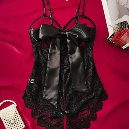 VAGHBHATT Net Baby Doll with Asymmetric image 4